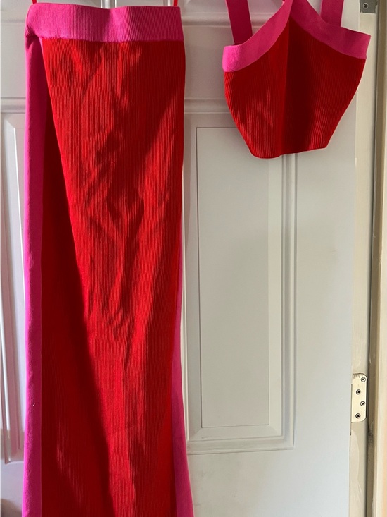 JLUXLABEL Dresses & Skirts - JLUXLABEL Two Piece-Two Tones Crop and Midi Skirt with a Split
